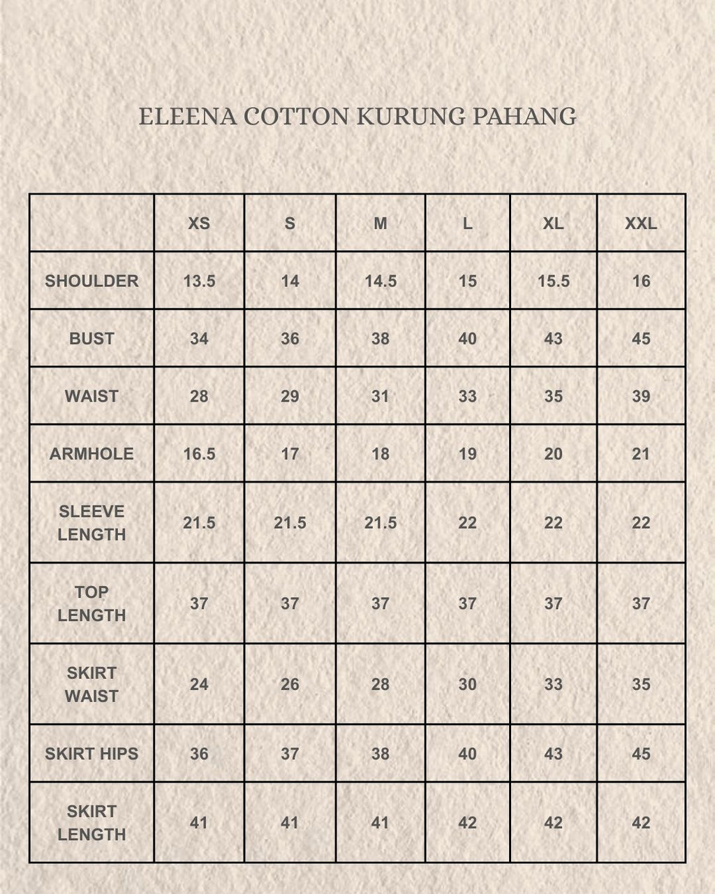Eleena Cotton Kurung Pahang