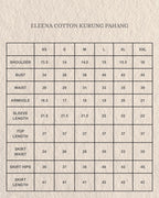 Eleena Cotton Kurung Pahang