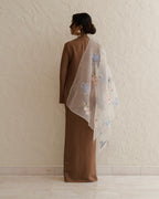 Feirani Kurung Kebaya-Oak Brown