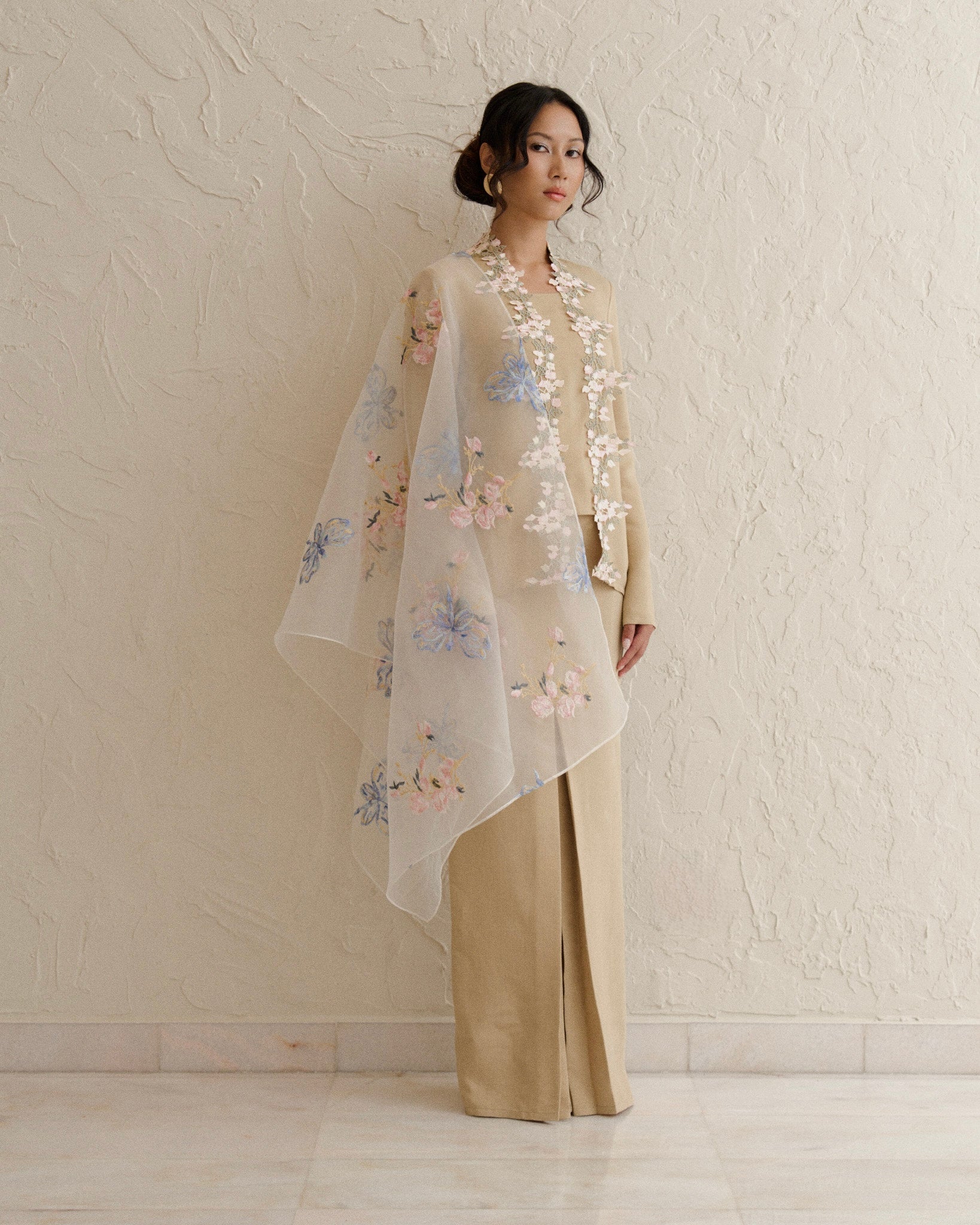 Feirani Kurung Kebaya-Dry Sage
