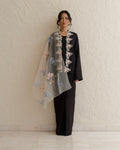 Feirani Kurung Kebaya-Black