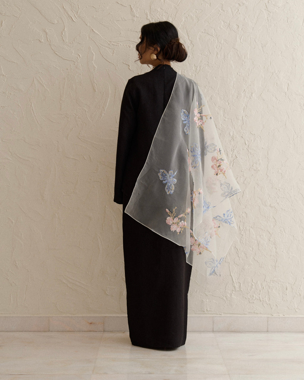 Feirani Kurung Kebaya-Black