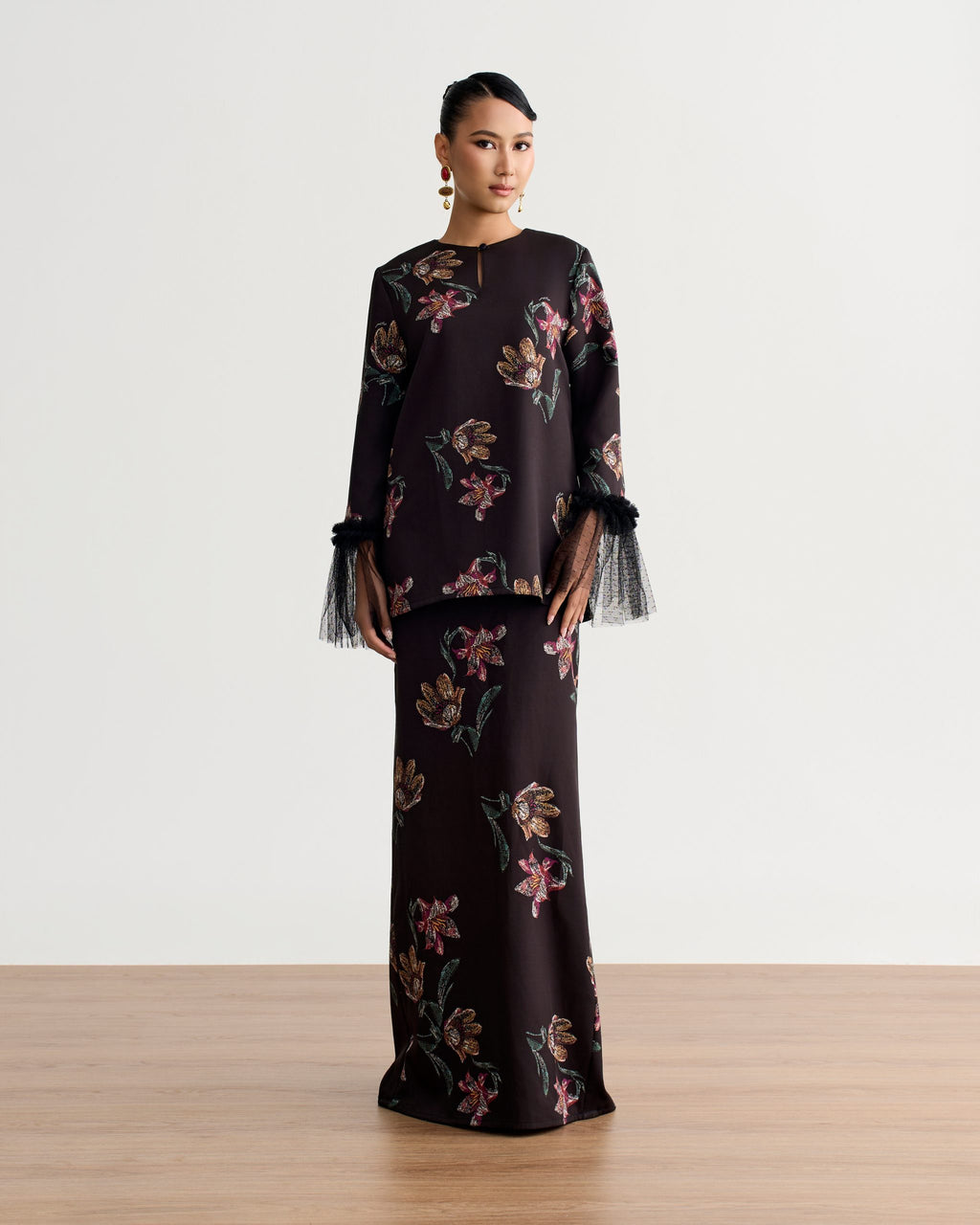 Aria Tulle Kurung Kedah