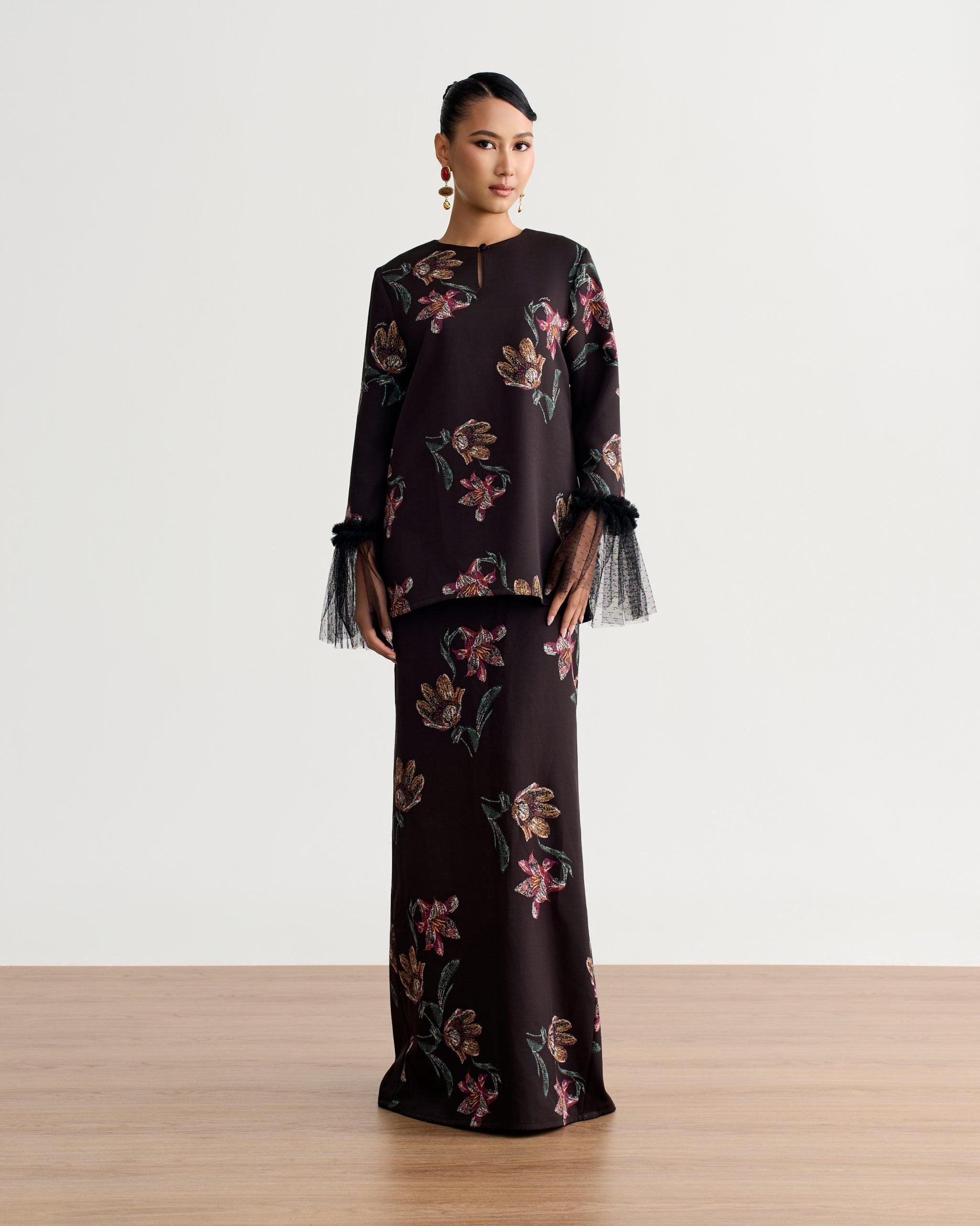 Aria Tulle Kurung Kedah
