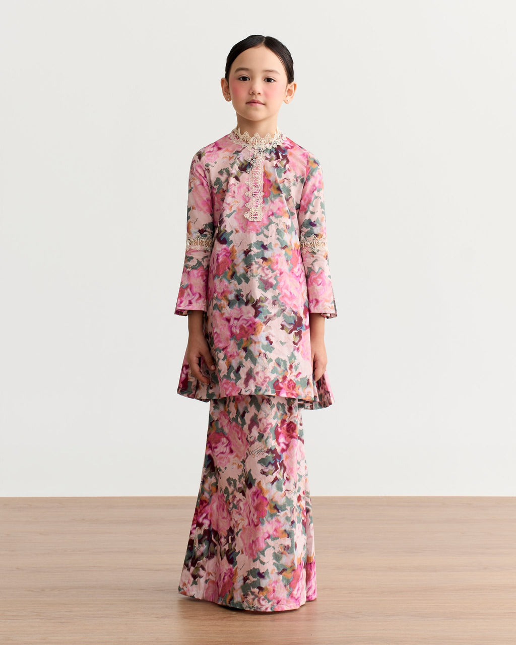 Eleena Cotton Kurung Pahang Kids