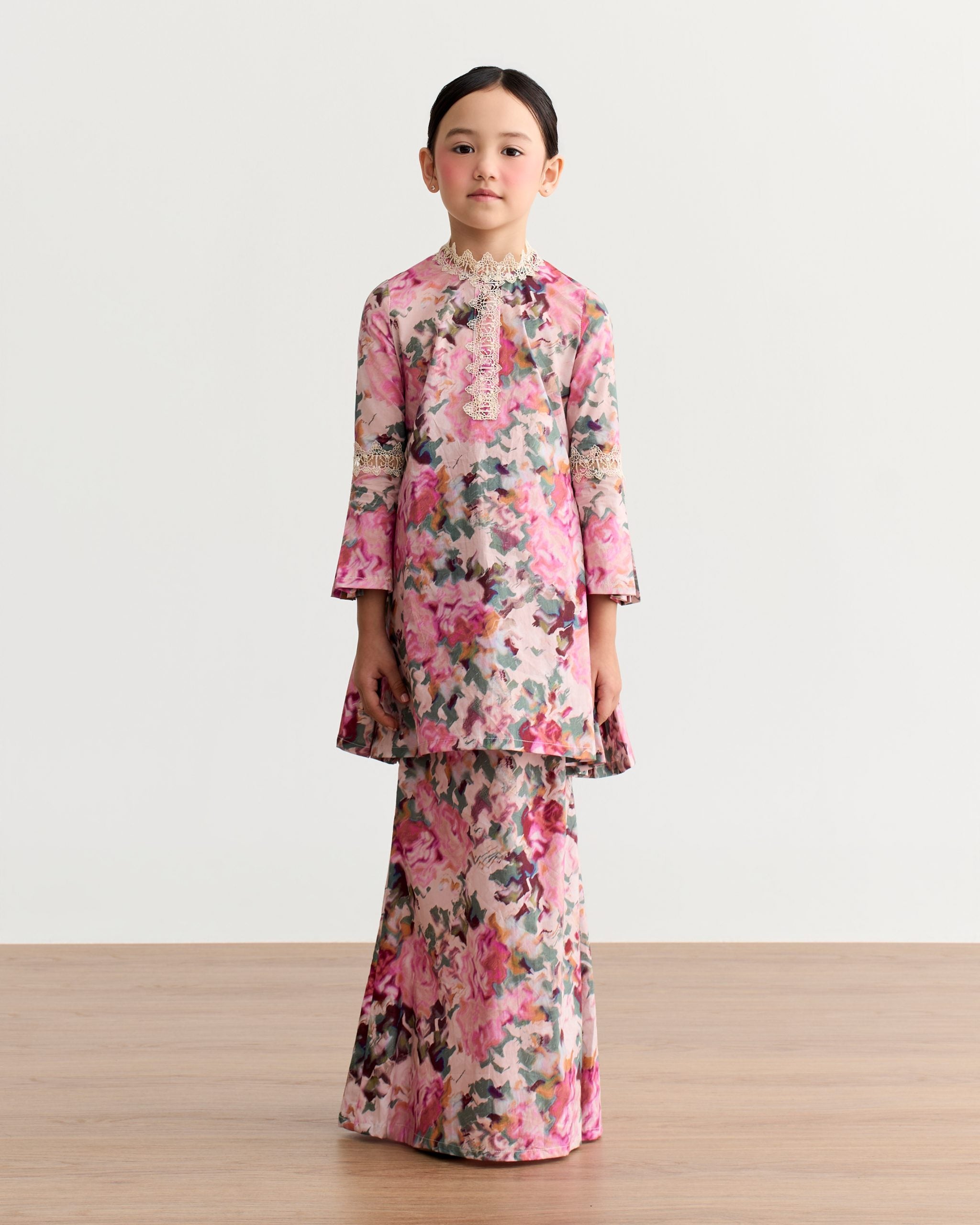 Eleena Cotton Kurung Pahang Kids