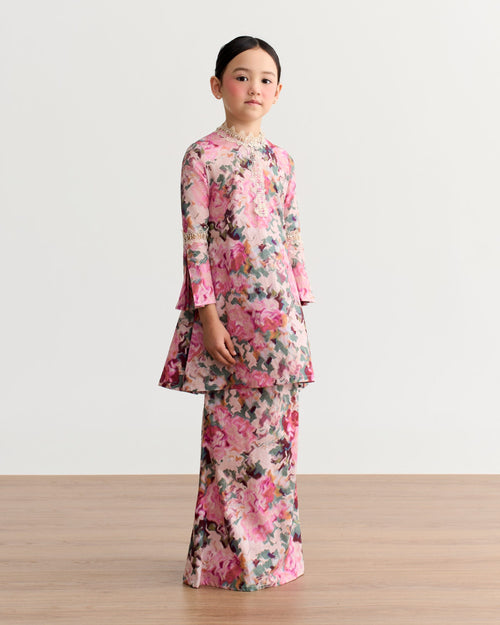 Eleena Cotton Kurung Pahang Kids