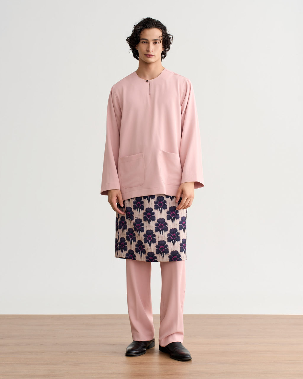 Abraham Baju Melayu  - Soft Pink