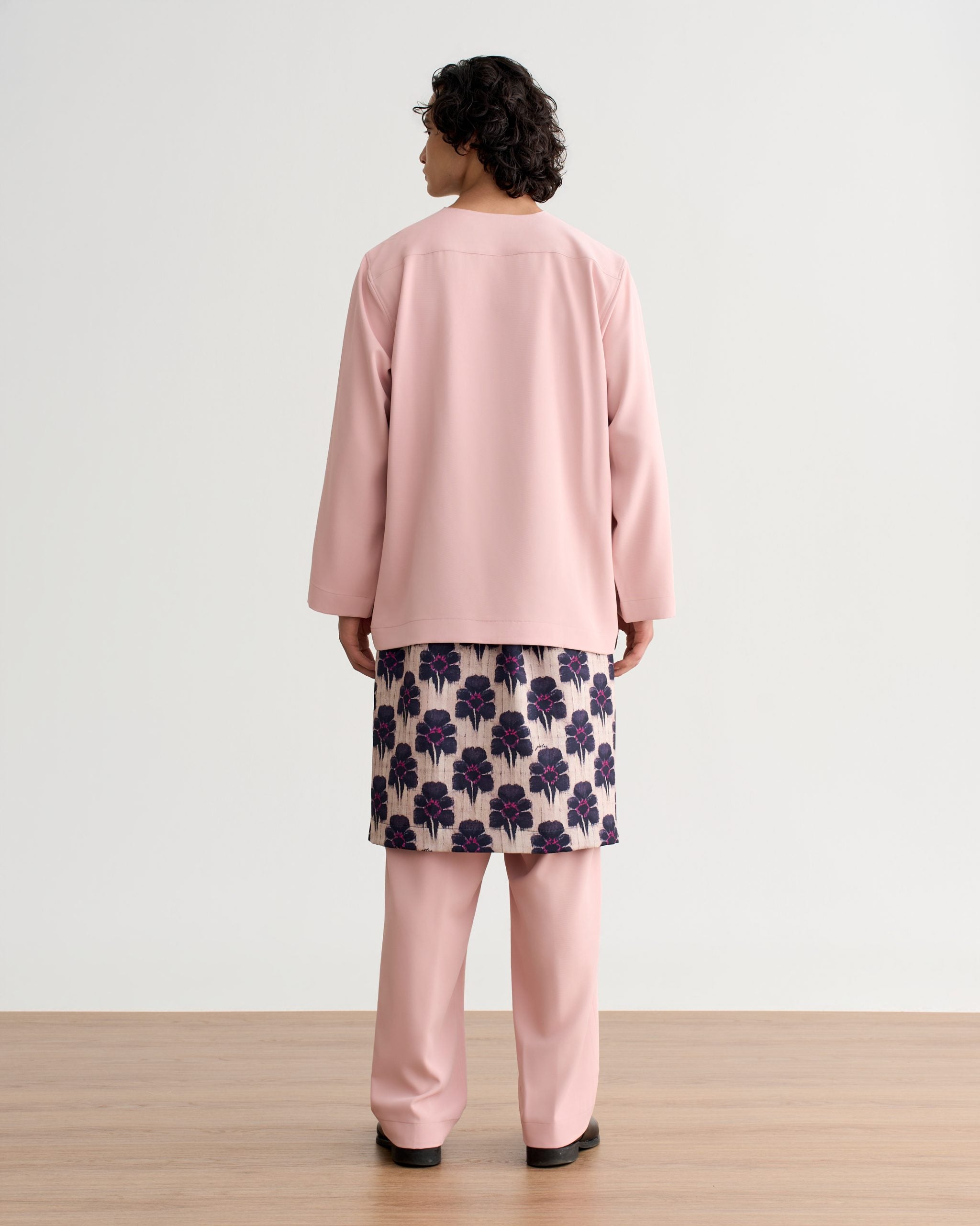 Abraham Baju Melayu  - Soft Pink