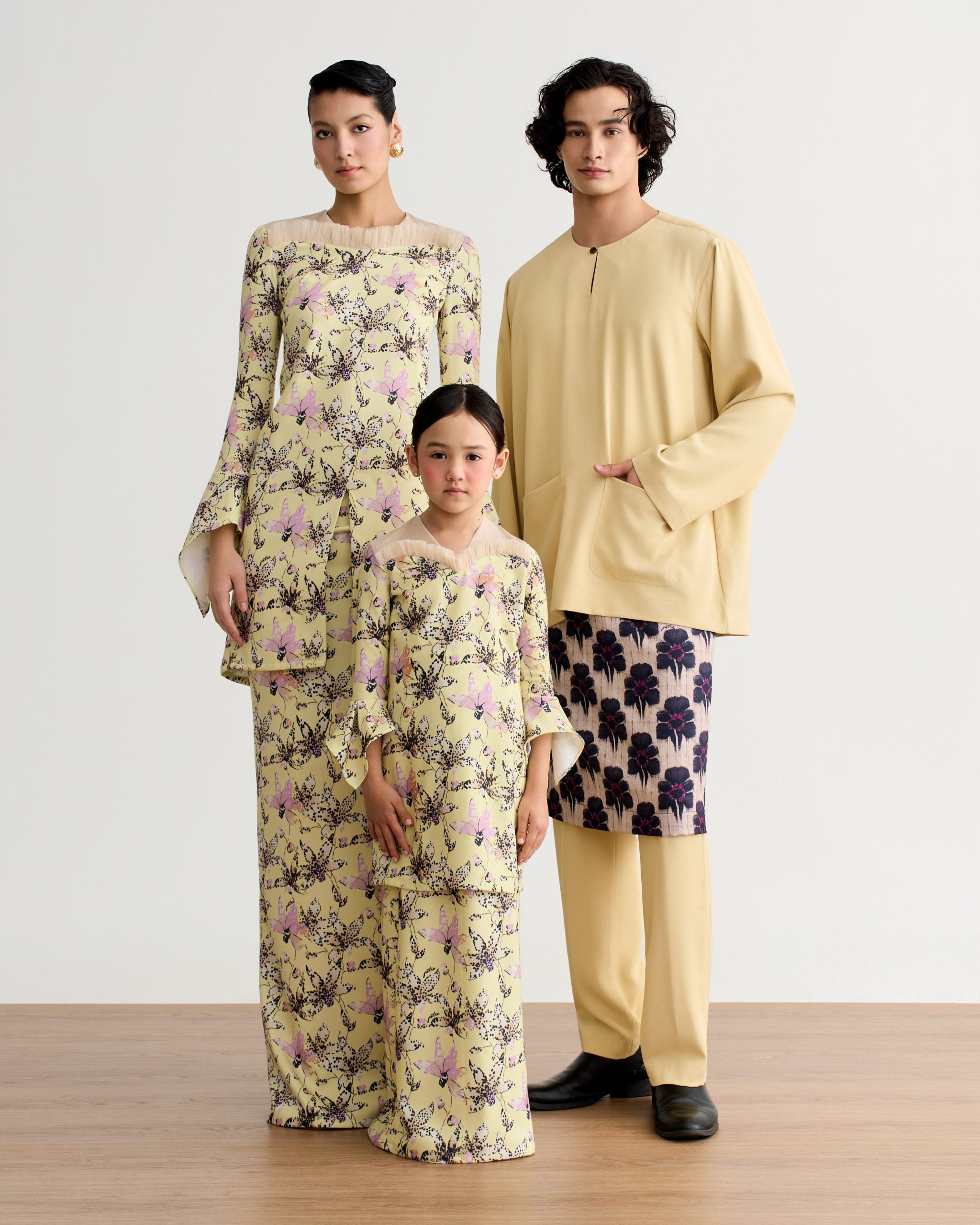 Selene Tulle Kurung Pahang Kids