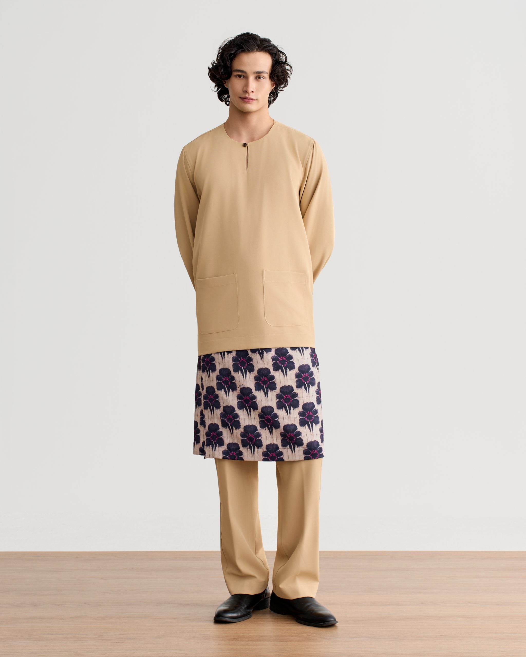 Abraham Baju Melayu Teluk Belanga - Nude