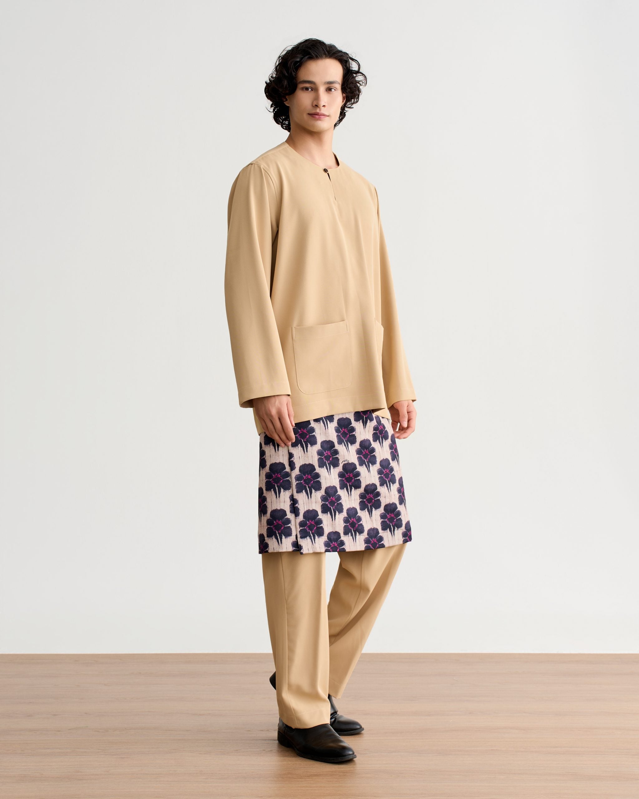 Abraham Baju Melayu Teluk Belanga - Nude