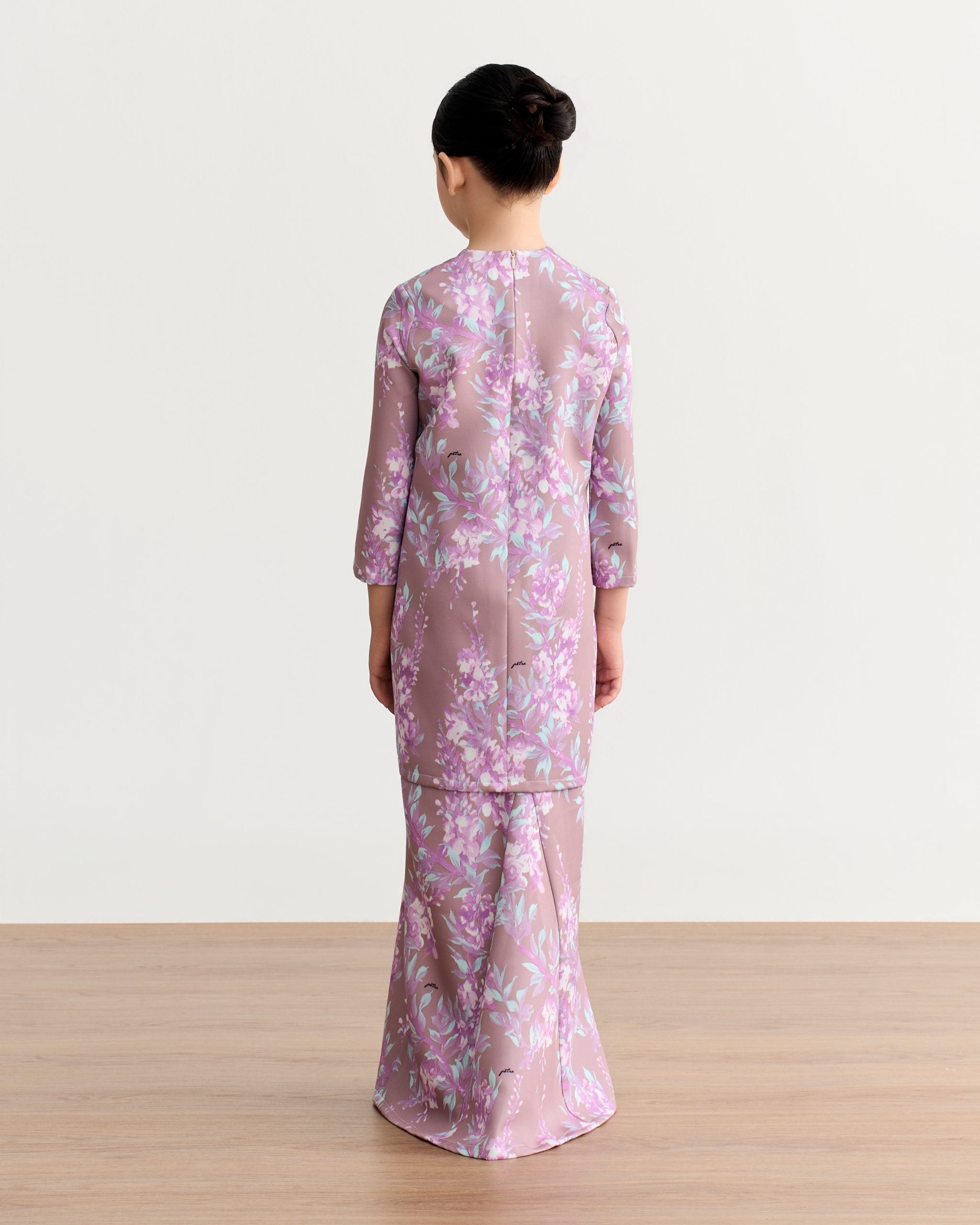 Inesa Scallop Modern Kurung Kids