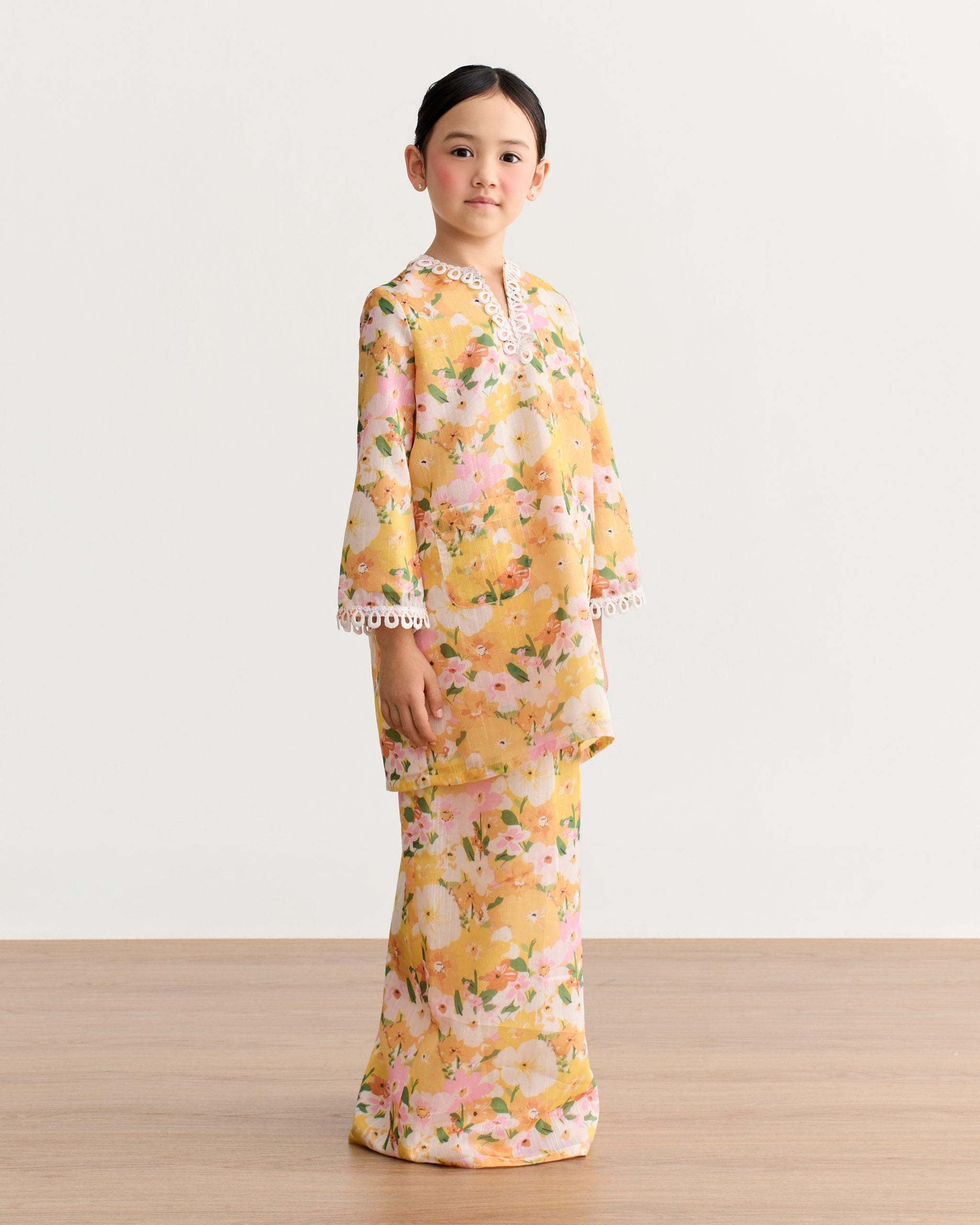Ophelia Kurung Pahang Kids