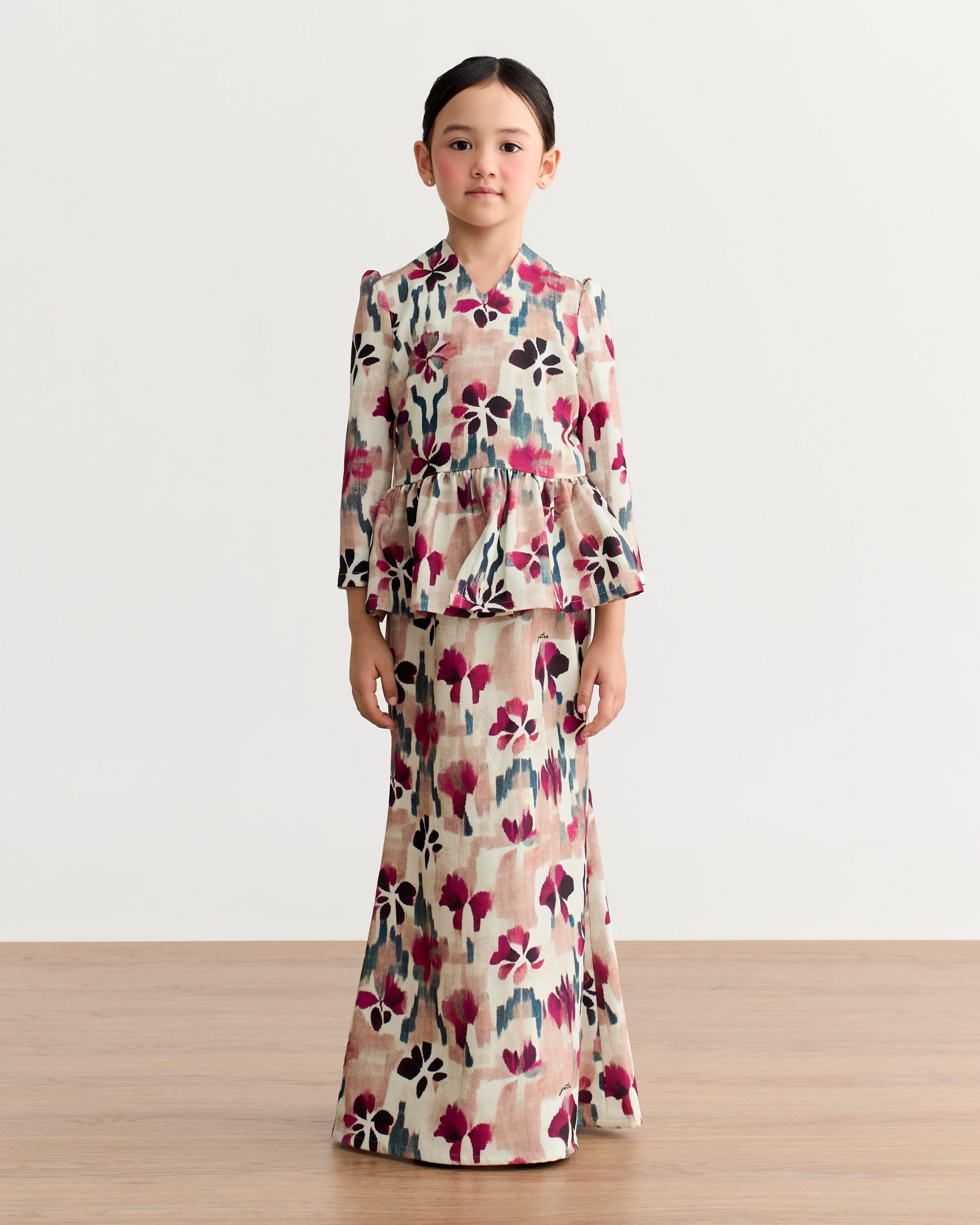 Raheen Peplum Kurung Kids