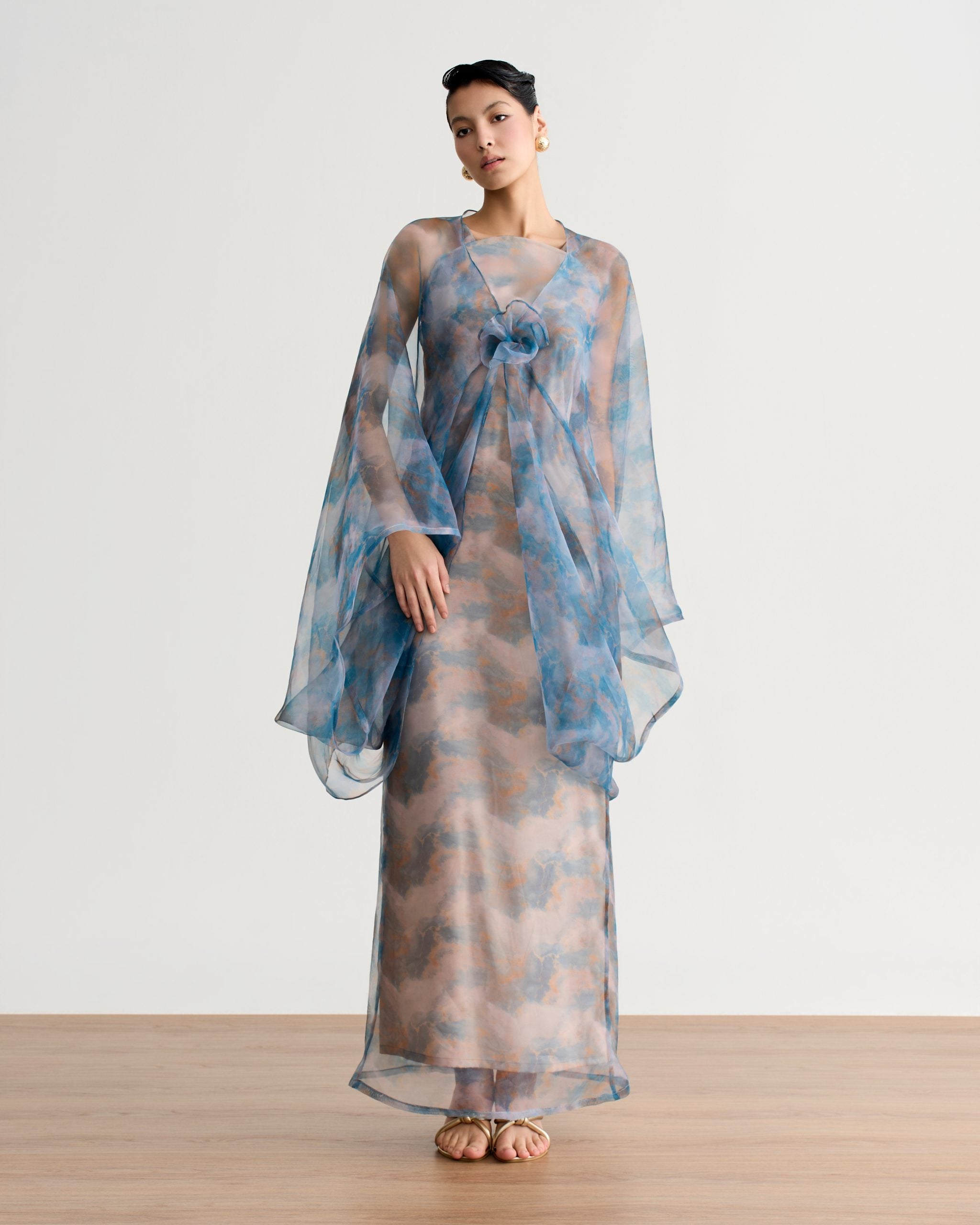 Hermine Organza Flower Dress