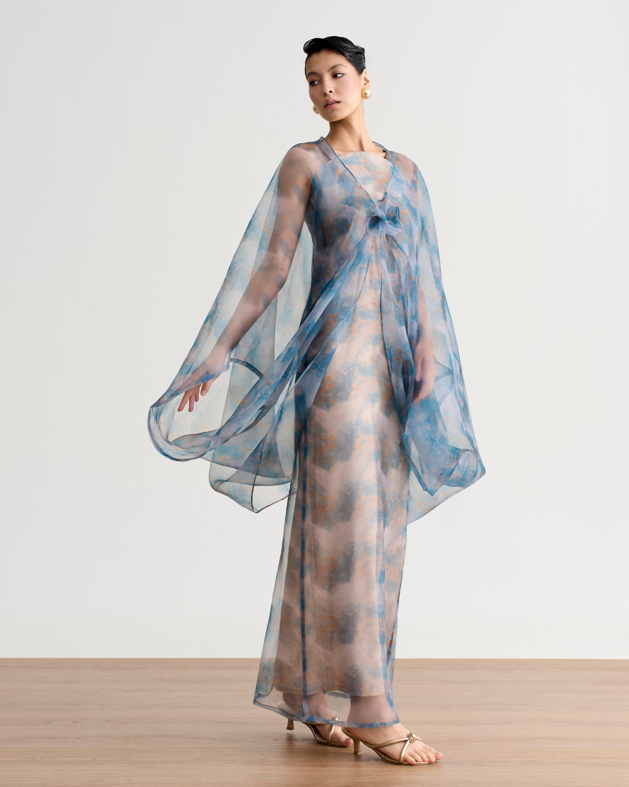Hermine Organza Flower Dress