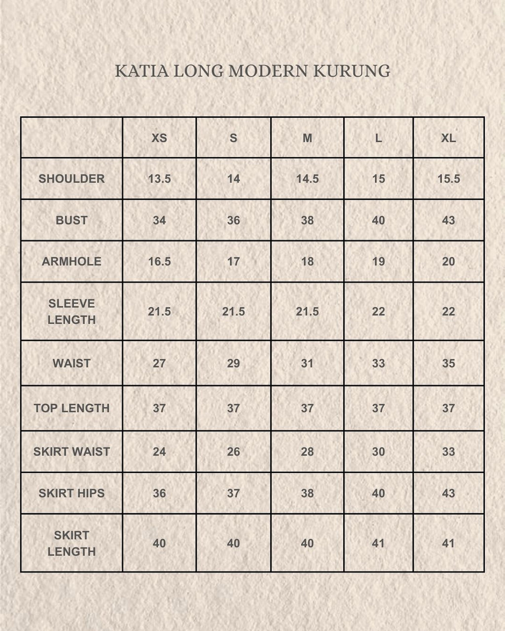 Katia Long Modern Kurung