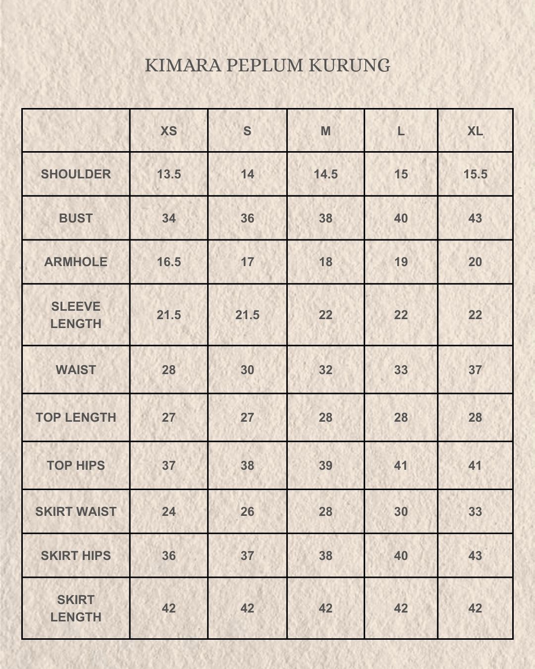 Kimara Kurung Peplum