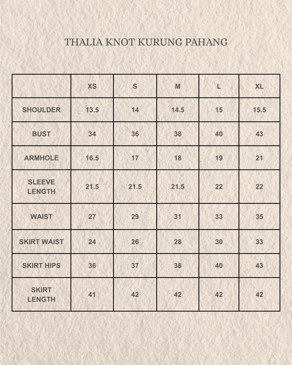 Thalia Knot Kurung Modern
