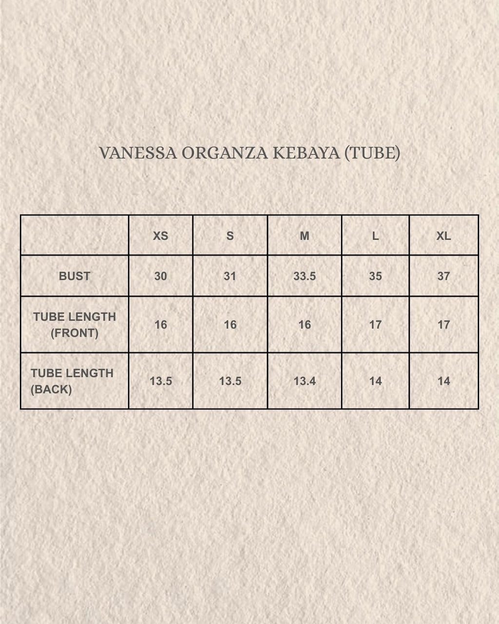 Vanessa Organza Kebaya