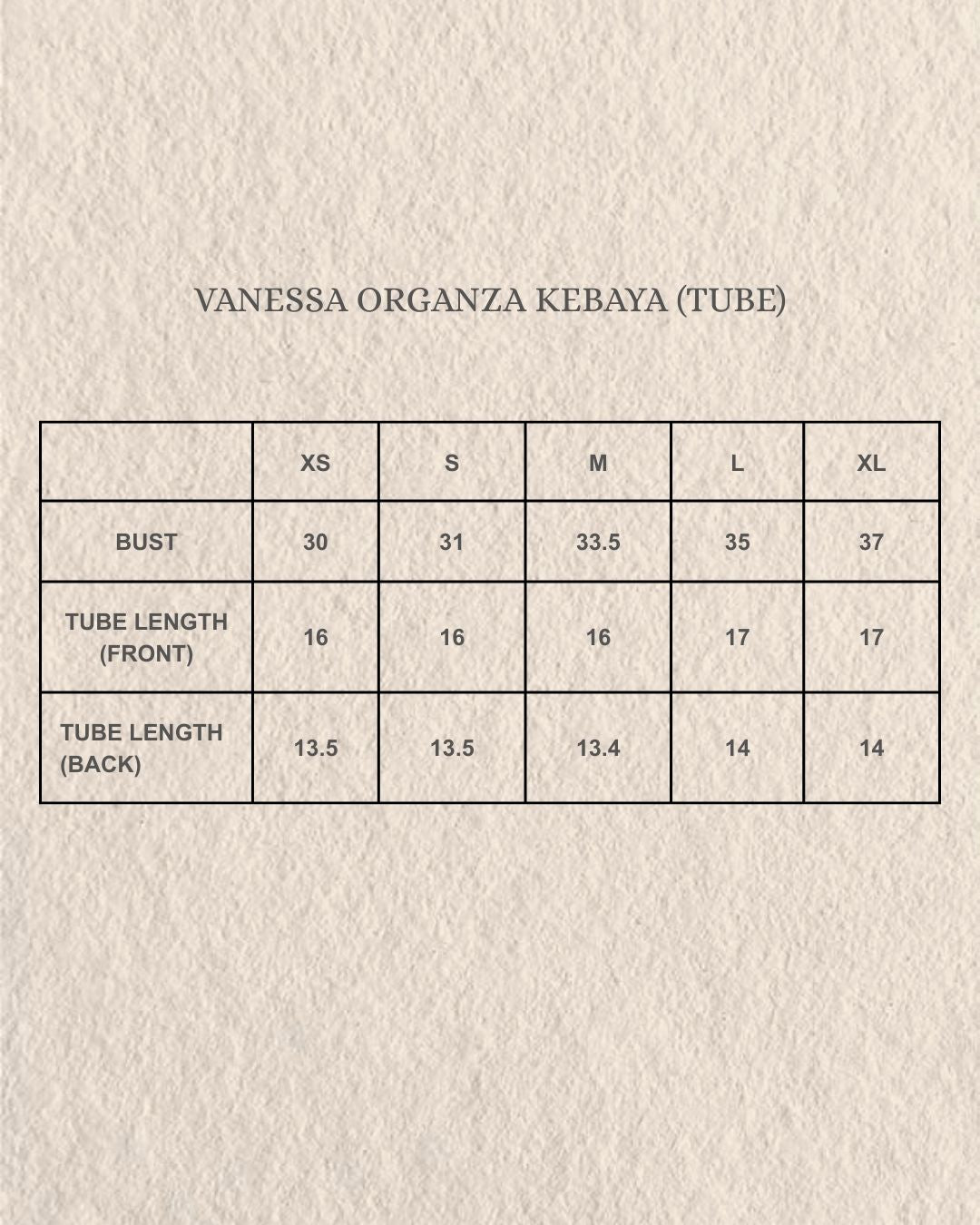Vanessa Organza Kebaya