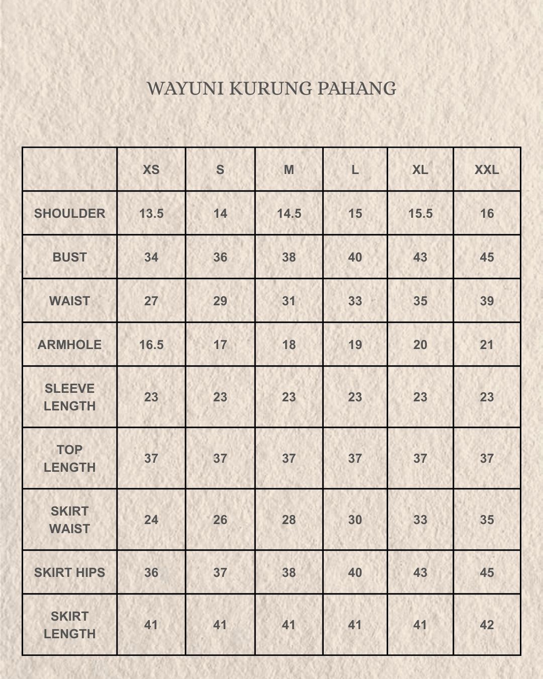 Wayuni Kurung Pahang