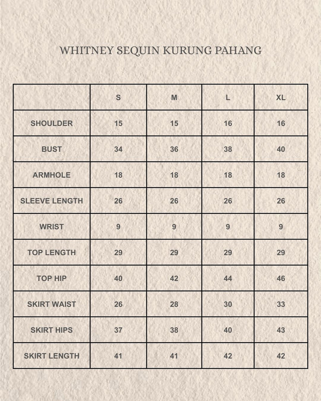 Whitney Sequin Kurung Pahang