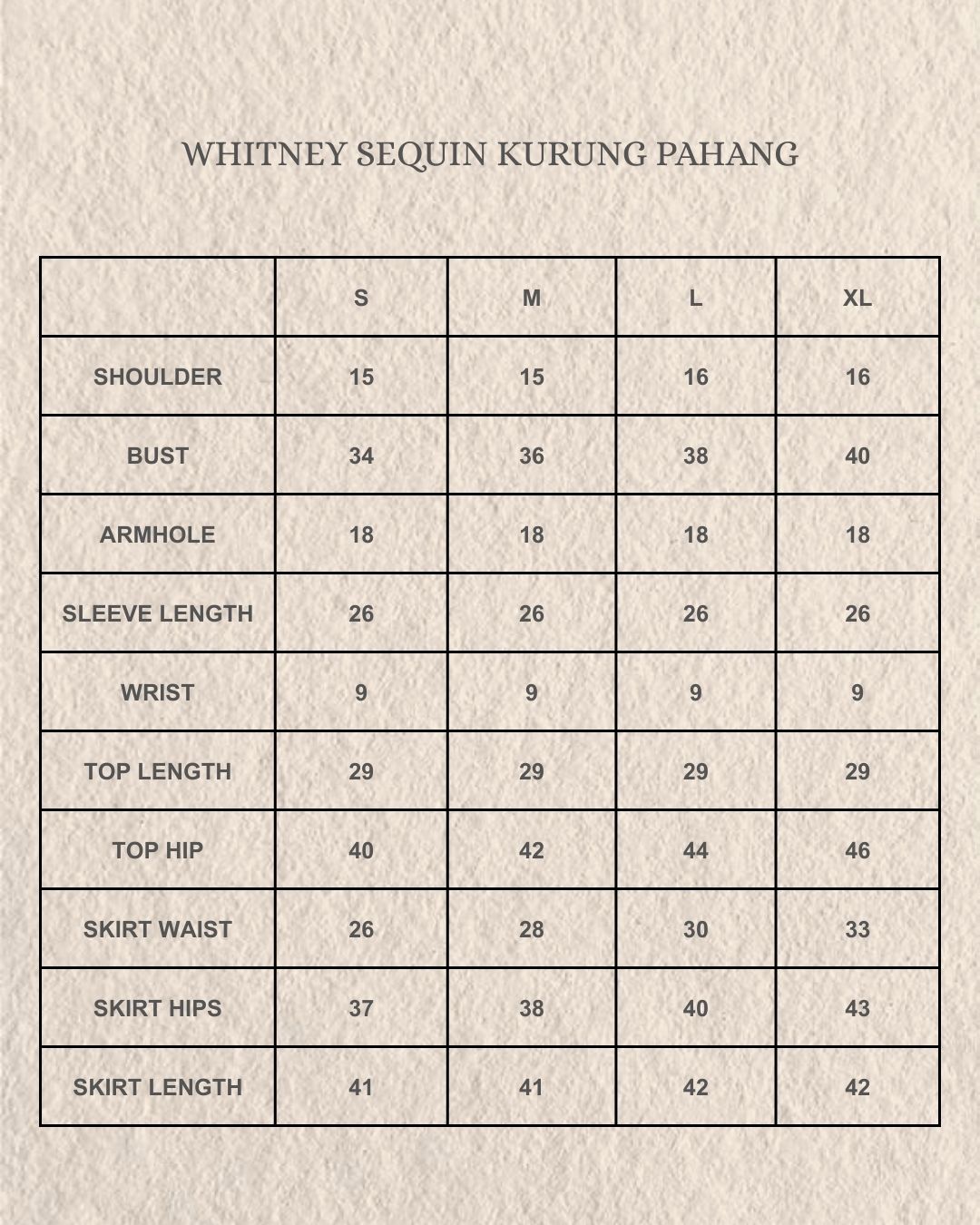Whitney Sequin Kurung Pahang