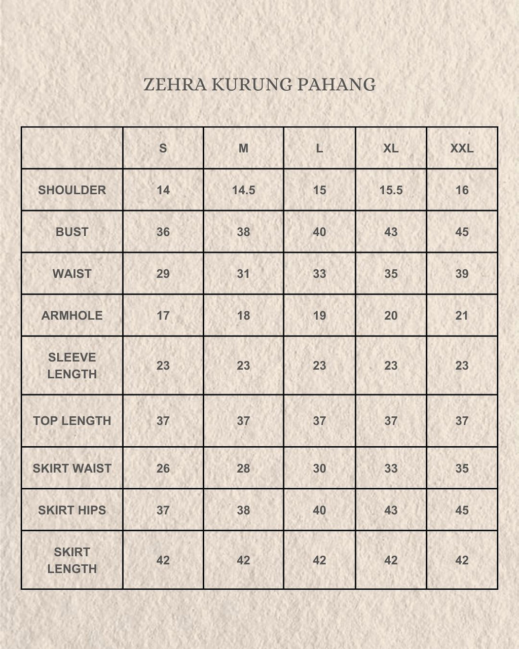 Zehra Kurung Pahang
