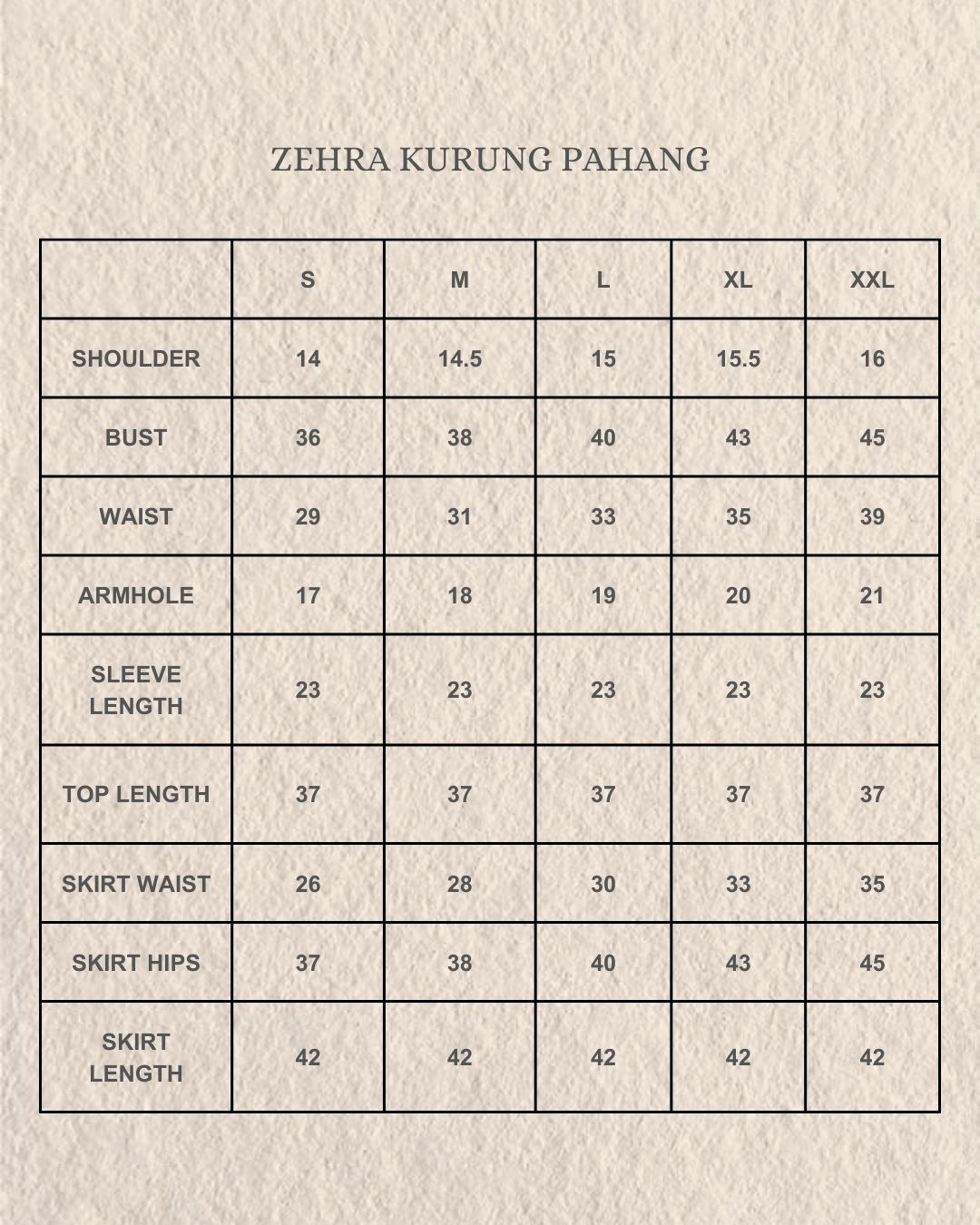 Zehra Kurung Pahang