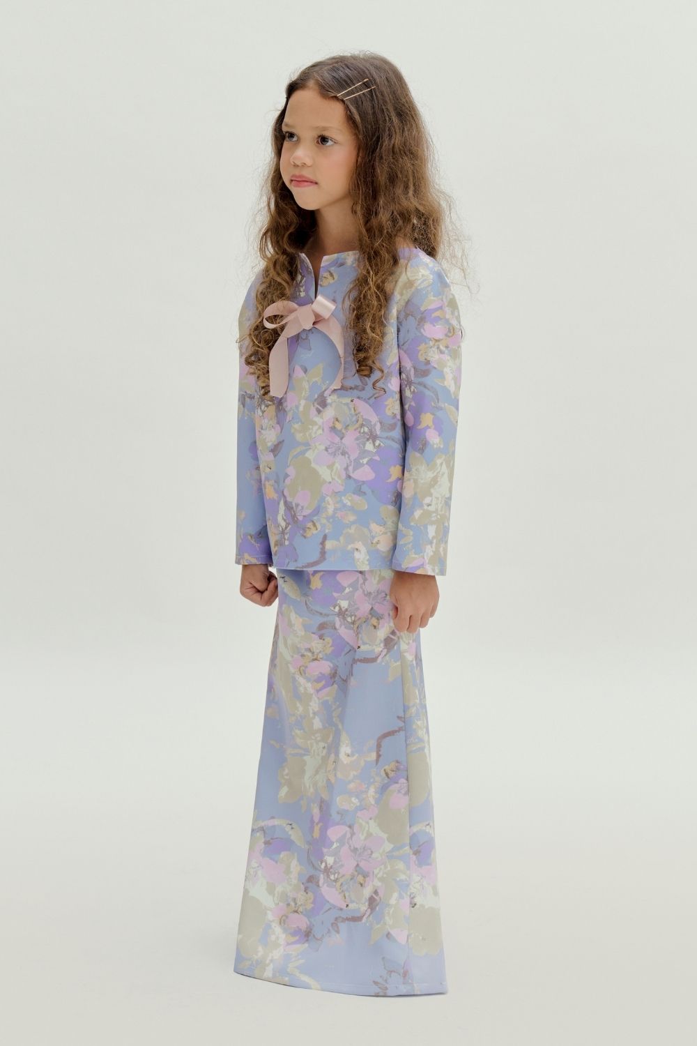 Azalea Bow Mini Kurung Kids