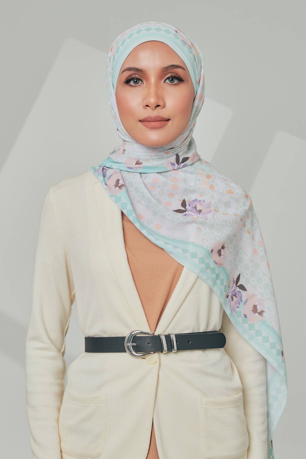 Petrascarves Antalya Collection Shawl (Turqoise Opal)