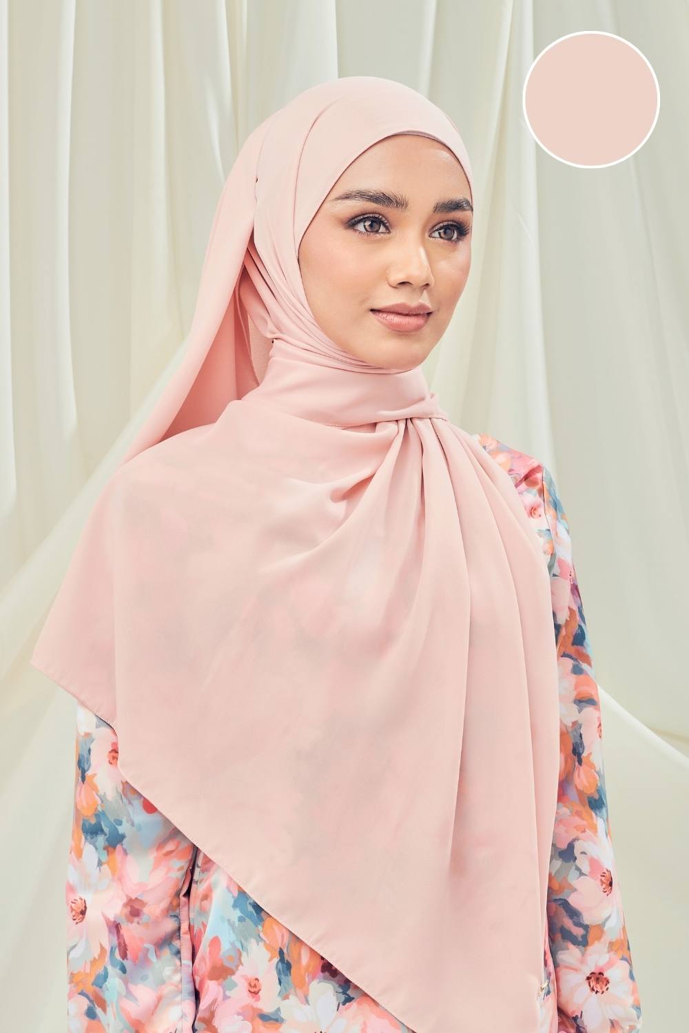 Petrascarves - Alyssa Basics Shawl (Blush Pink)