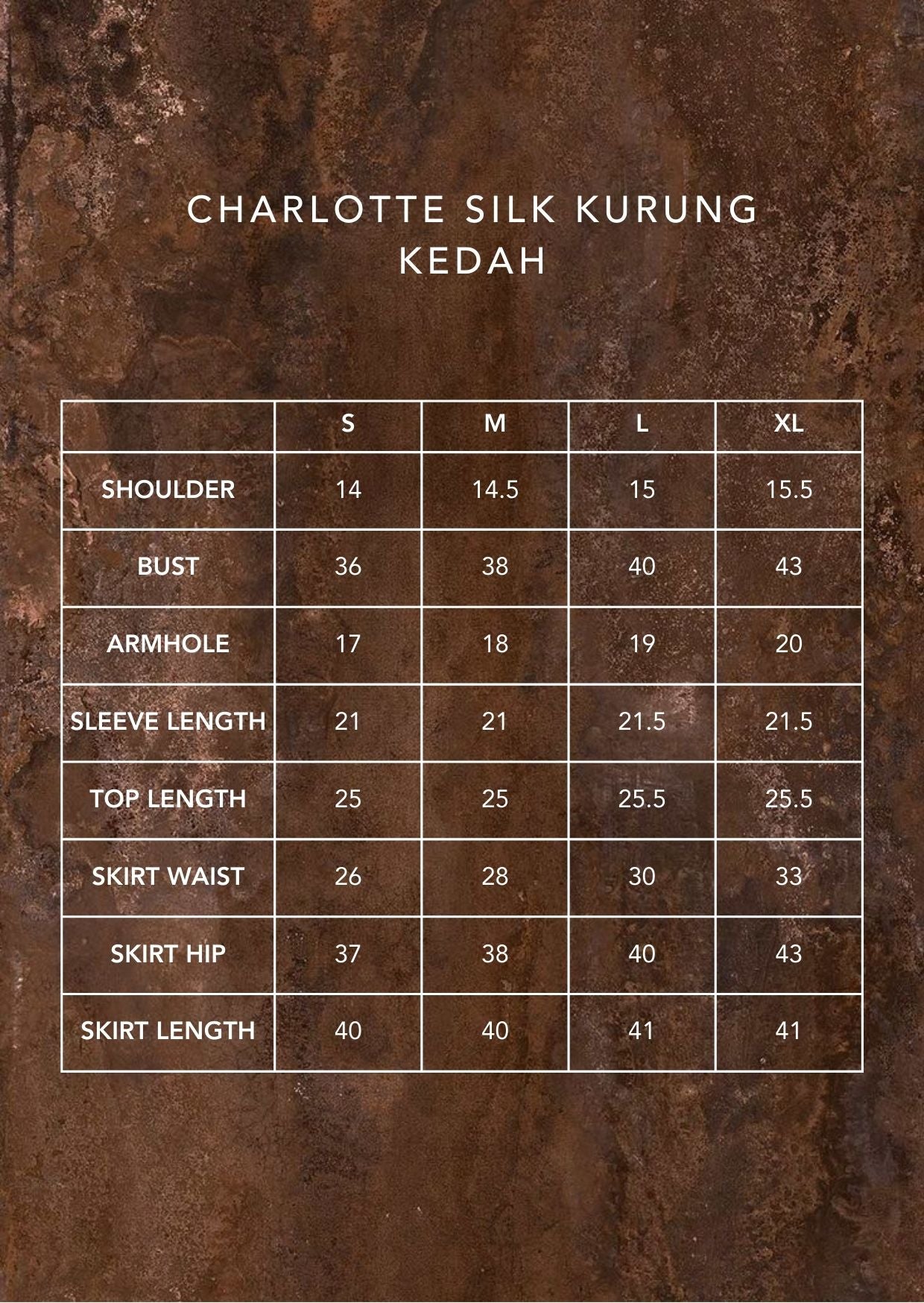 Charlotte Silk Kurung Kedah