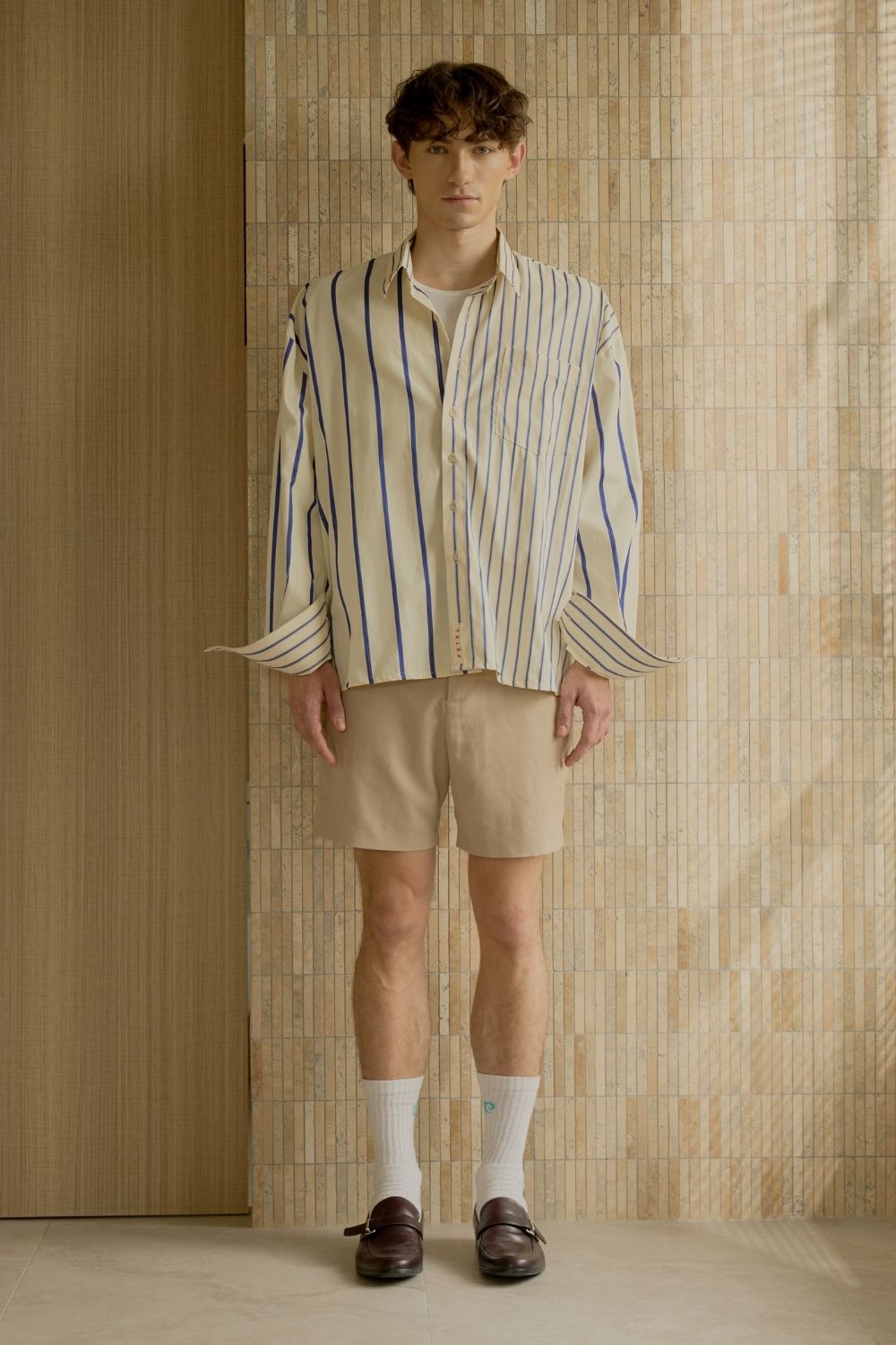 Le Chemise Raye (Cream Blue)