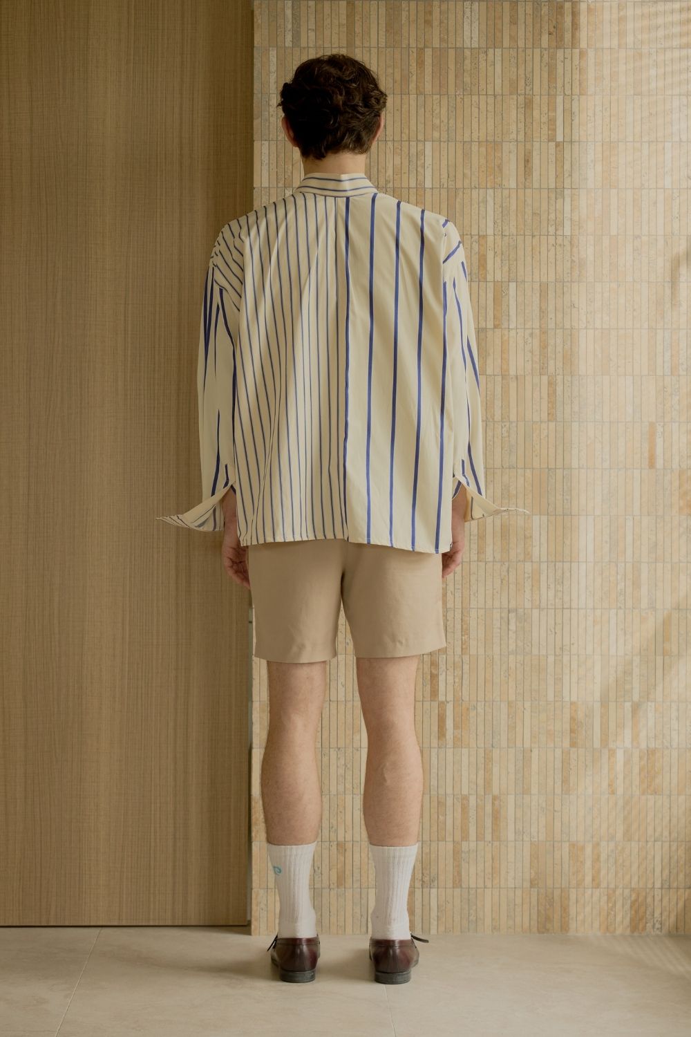 Le Chemise Raye (Cream Blue)