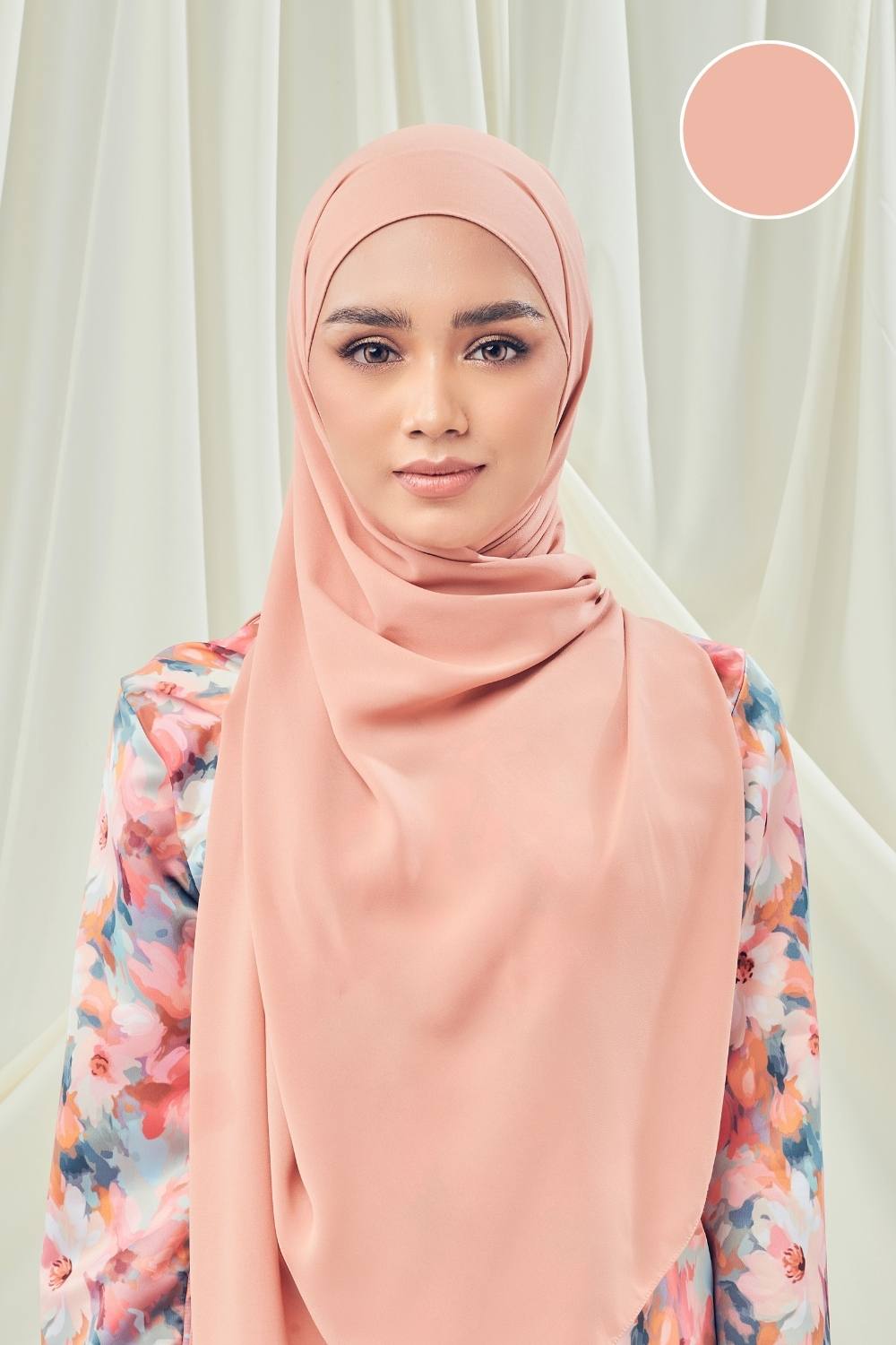 Petrascarves - Alyssa Basics Shawl (Coral)