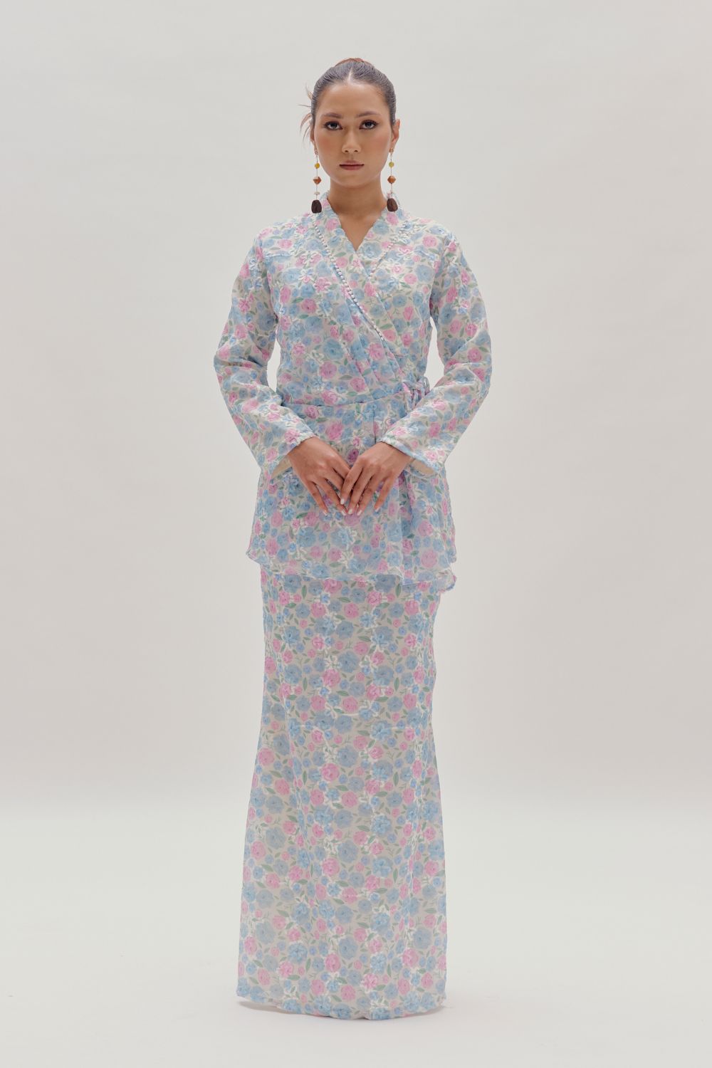 Darla Cotton Embossed Modern Kurung