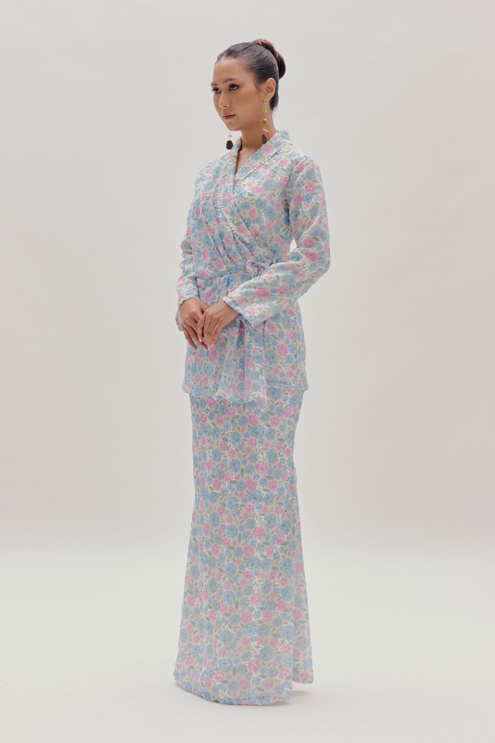 Darla Cotton Embossed Modern Kurung