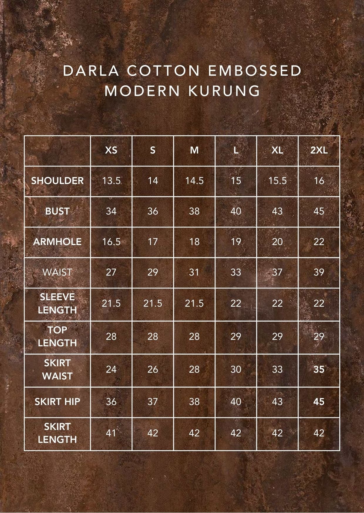 Darla Cotton Embossed Modern Kurung