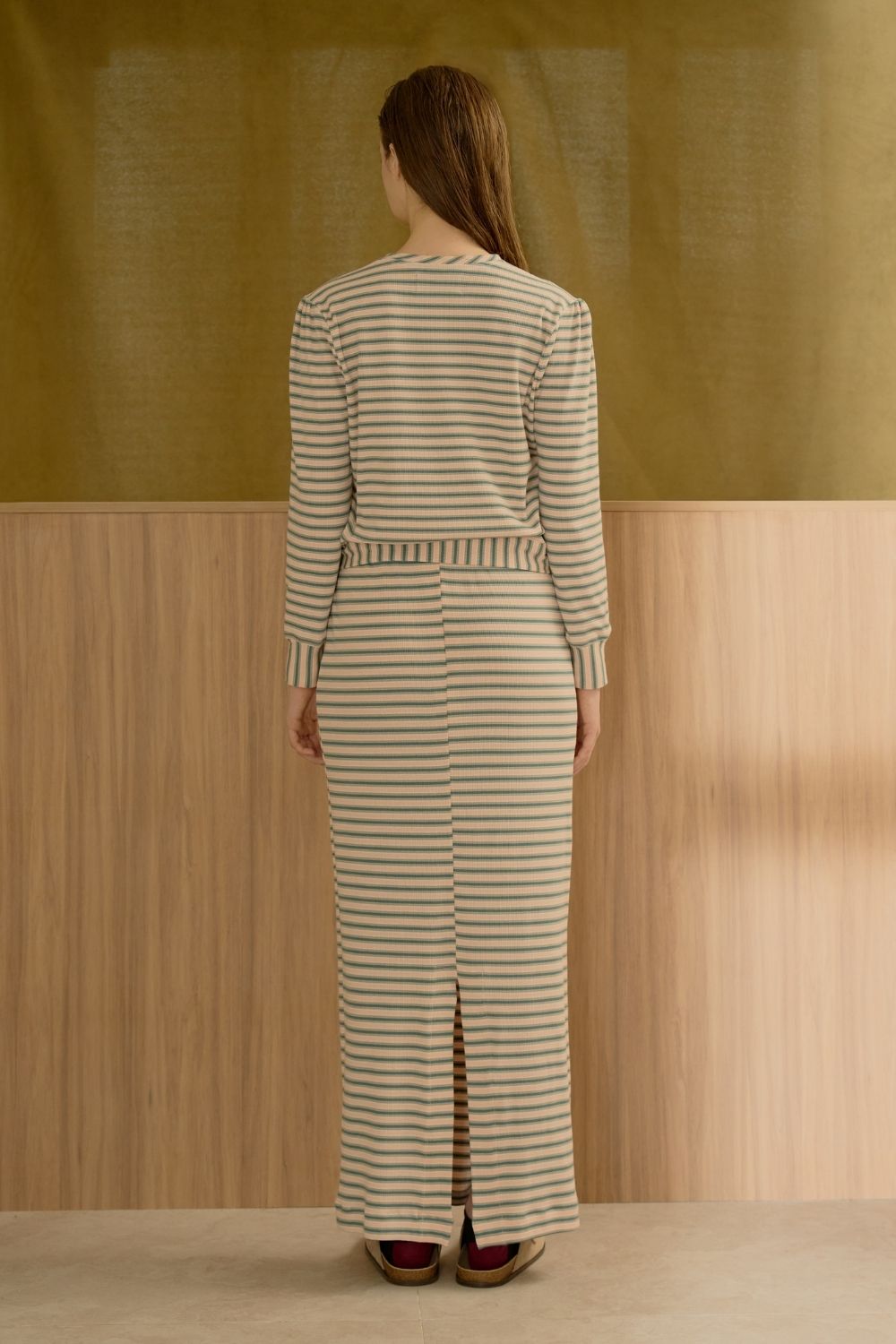 Netalia Cardigan And Skirt Set
