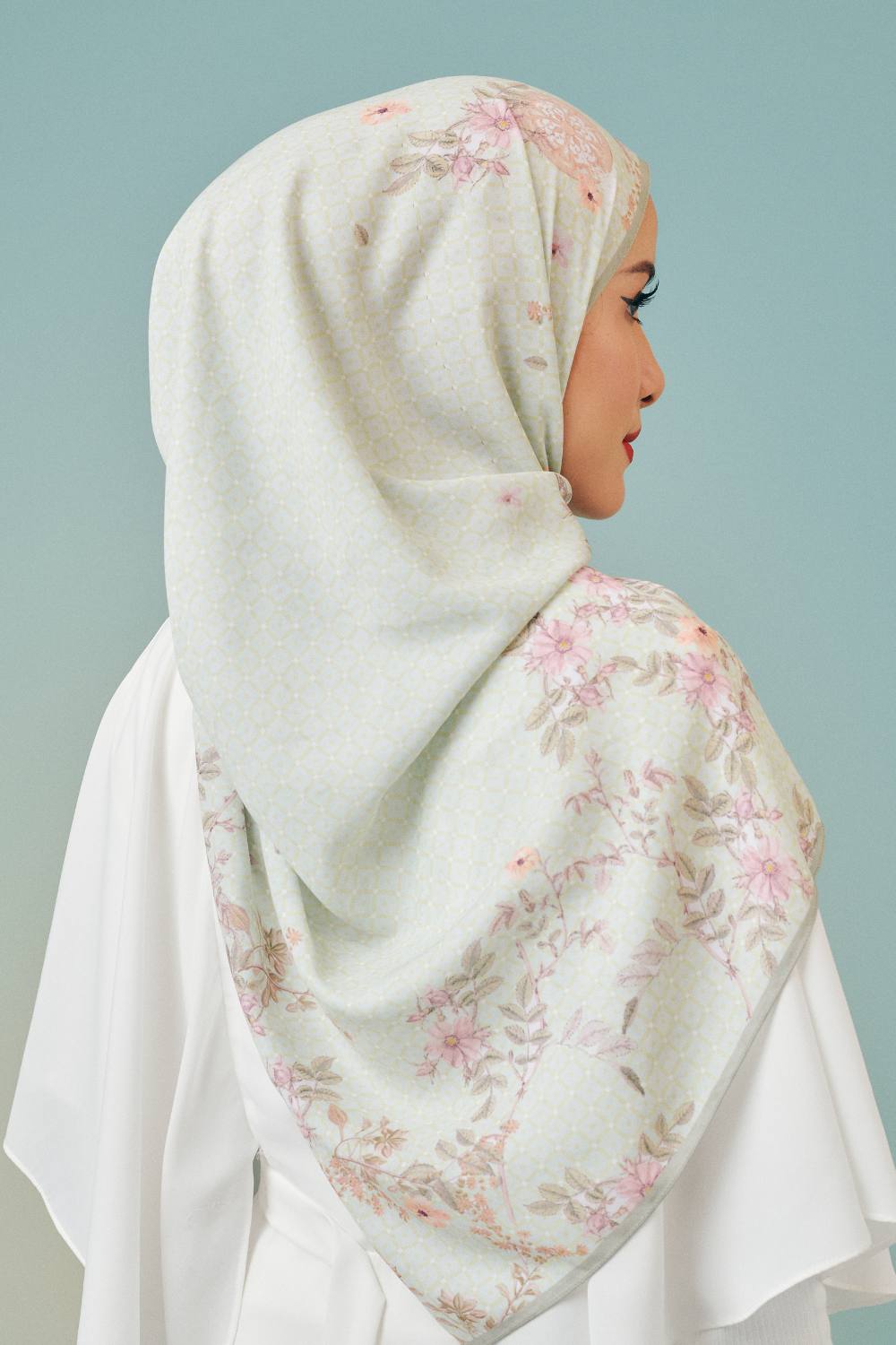 Petrascarves Oriental Collection Shawl (Bamboo Green)