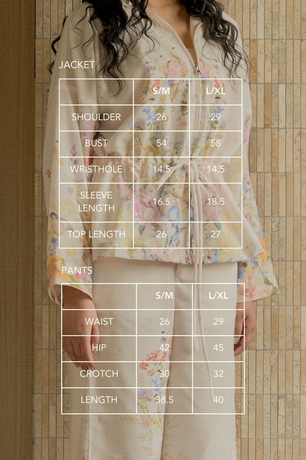 Maree Floral Parka With Pants Set