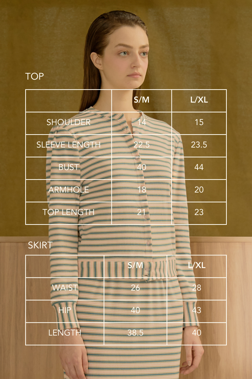 Netalia Cardigan And Skirt Set