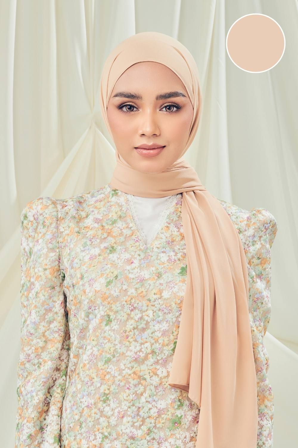 Petrascarves - Alyssa Basics Shawl (Nude)