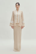 Lilith Essential Lace Kebaya (Peach)