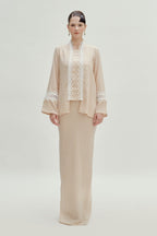 Lilith Essential Lace Kebaya (Peach)