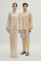 Lilith Essential Lace Kebaya (Peach)