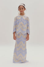 Ramona Cotton Lace Kurung Kedah Kids
